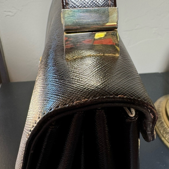 Vintage 60s handbag Koret with technicolor pocket lining - Picture 12 of 16